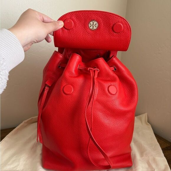 Tory Burch Leather Backpack - Picture 5 of 7